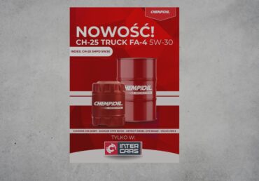 Chempioil CH‑25 Truck FA‑4 5W‑30 – mocna ochrona dla ciężkiej floty