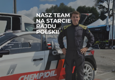 Nasz team na starcie Rajdu Polski! Rajd Polski